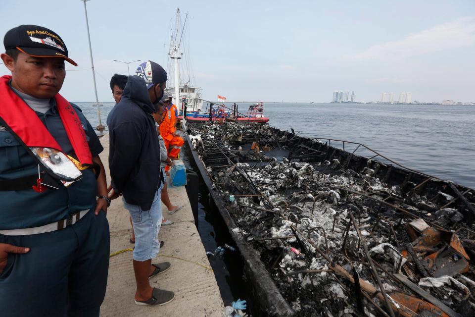 Indonesia boat fire