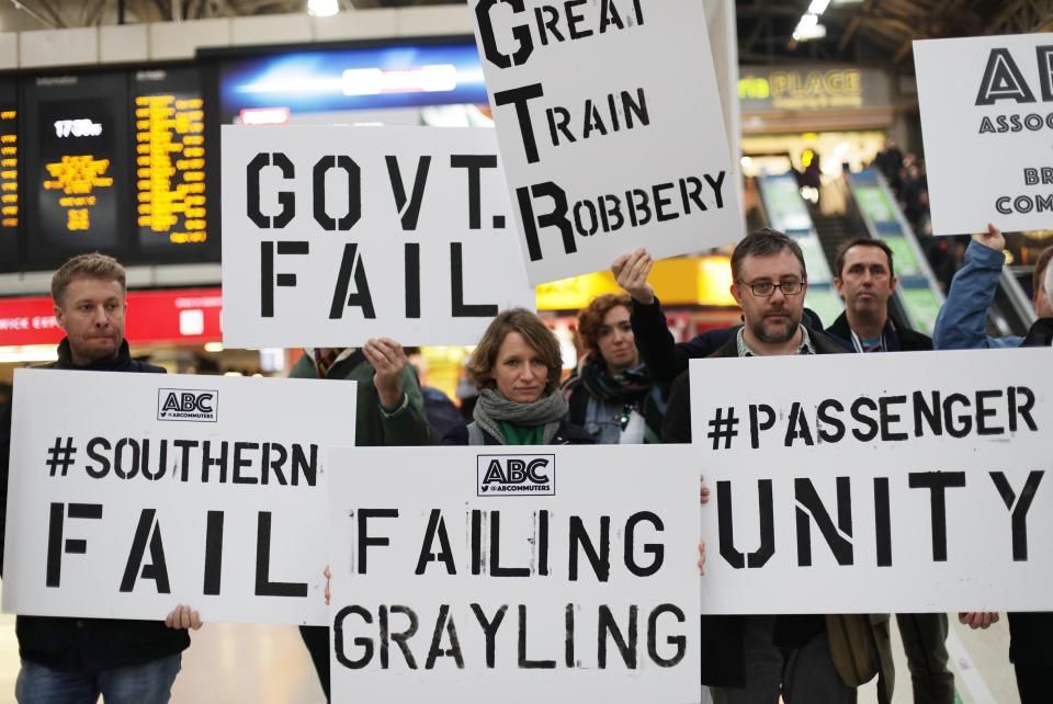  The protests will continue in Scotland tomorrow, when commuters there go back to work