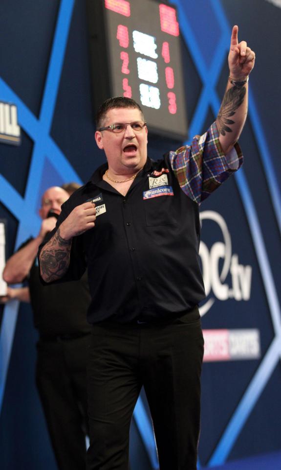 Proud Scot Gary Anderson set a win record of 17 matches in a row