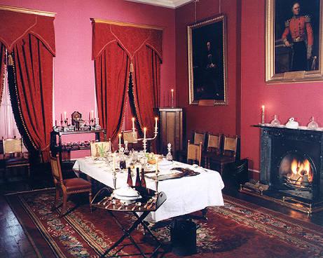  The grand dining room of the mansion which will be developed into a tourism attraction