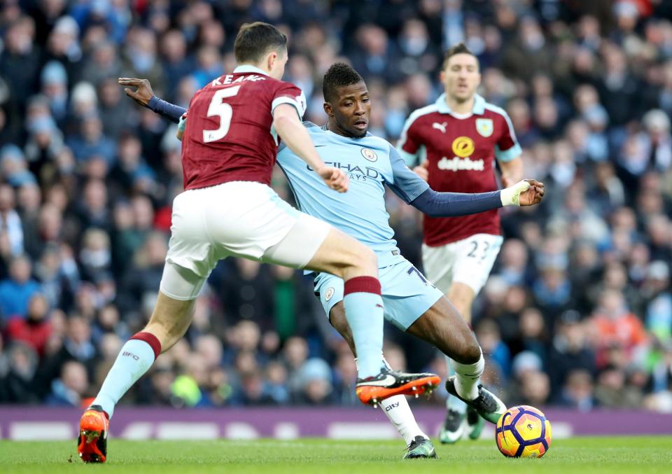 Kelechi Iheanacho is the only recognised back-up striker to Sergio Aguero