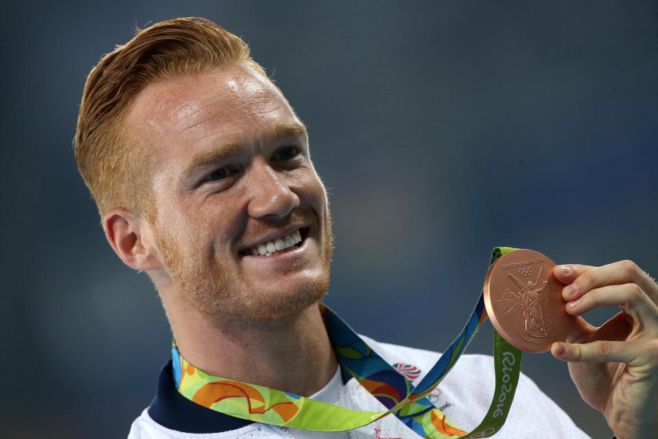  Former Olympic champion Greg Rutherford was another star whose number had mysteriously fallen into Sophie's hands