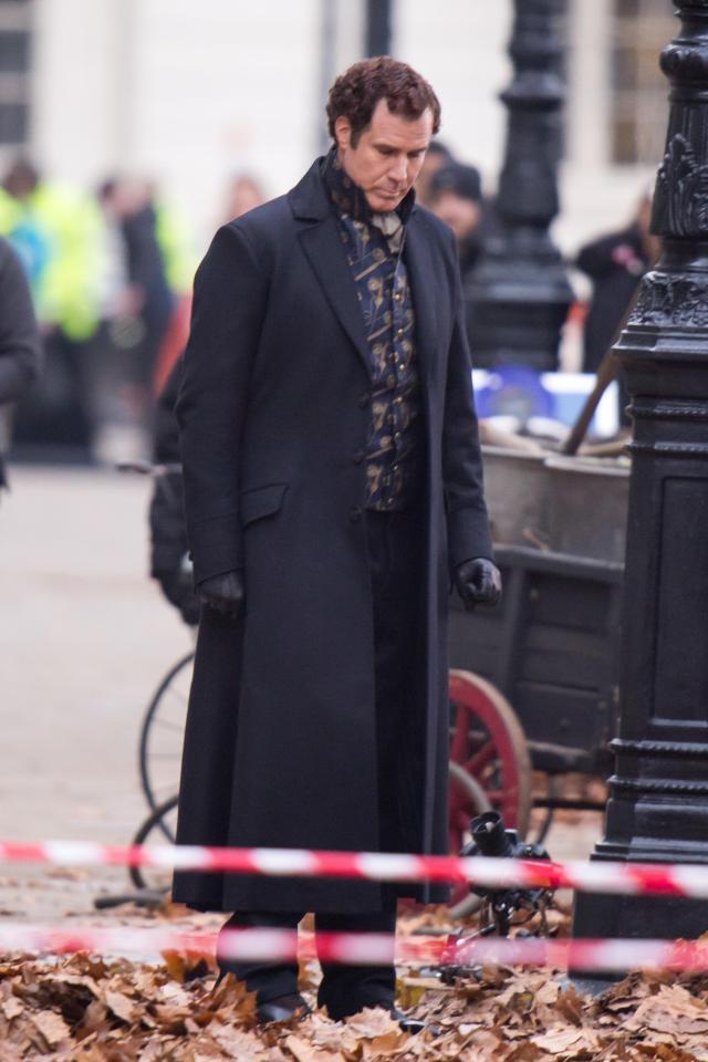  Will looks dapper in his Sherlock costume - complete with wavy hair