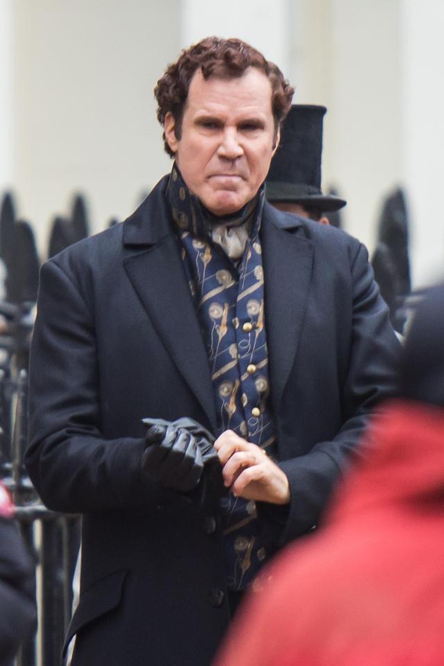  Will Ferrell has arrived in London to tackle the role of Sherlock Holmes