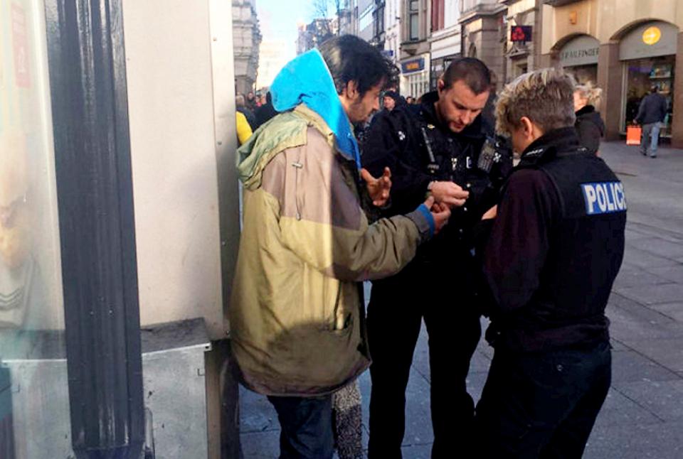  A homeless man asked police in Exeter to confirm whether a 50p coin was a valuable Beatrix Potter edition worth hundreds of pounds