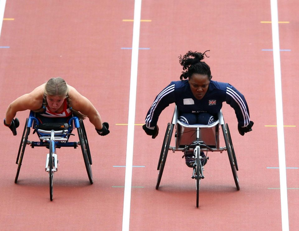 Anne Wafula Strike is a successful Paralympic wheelchair racer