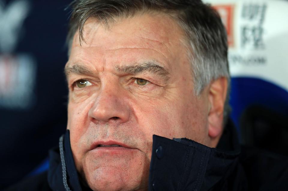  Sam Allardyce's new side Crystal Palace failed to win a match over the period