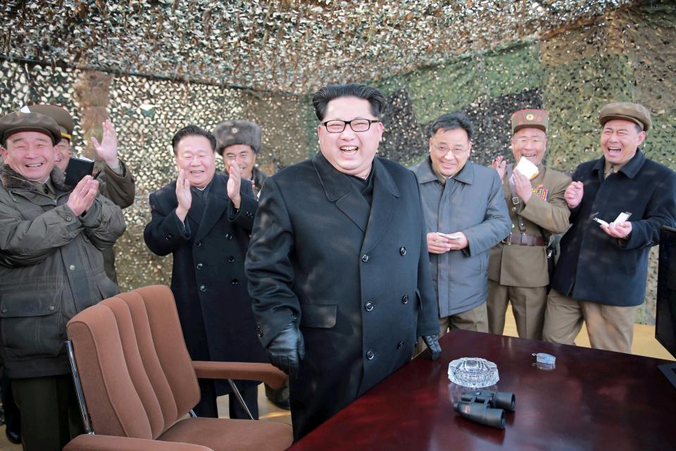  Tubby tyrant Kim Jong-un has been bragging about his country's nuclear arsenal