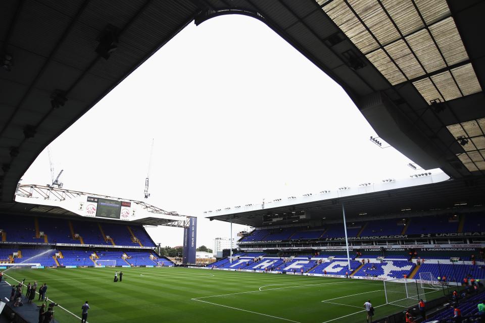 White Hart Lane is still being used to host Tottenham's home games