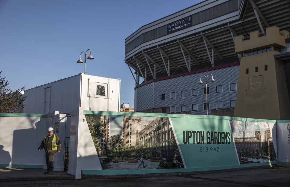  The infamous chicken run has been ripped down as West Ham owners cash in on the land