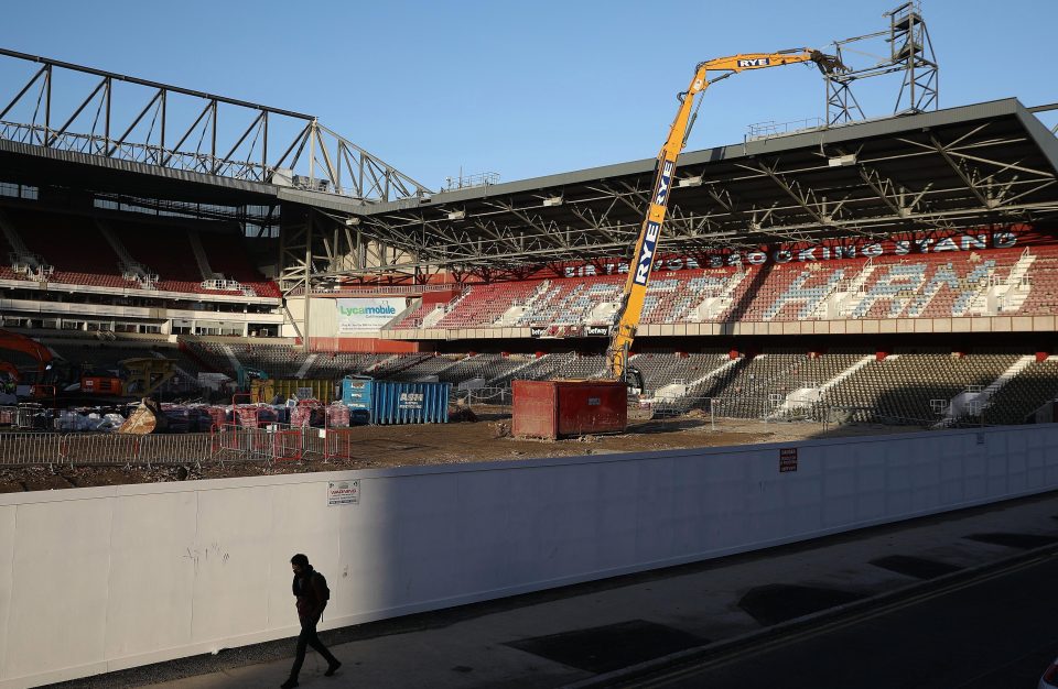  The Hammers have moved into the Olympic stadium and renamed it the London Stadium