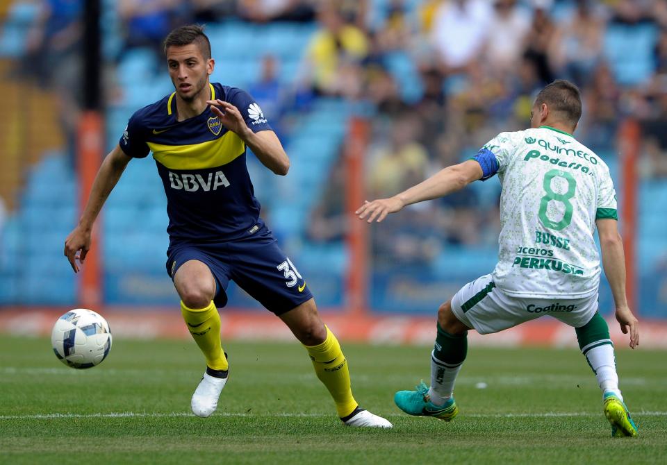  Boca Juniors Rodrigo Bentancur is still very much shaping up to be the elegant midfielder that his talent promises