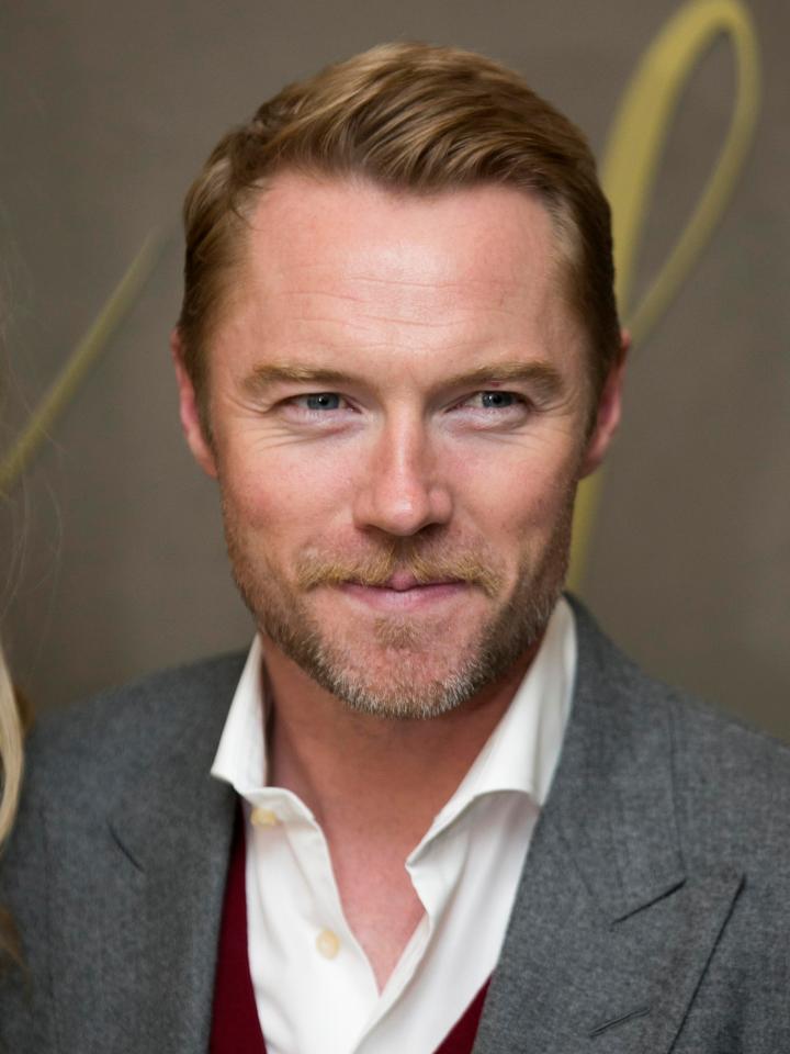  Pal Ronan Keating would also make the cut, having been friends for years