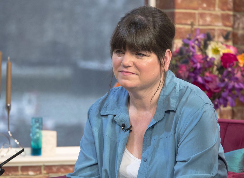 Jill Saward appearing on This Morning in 2013