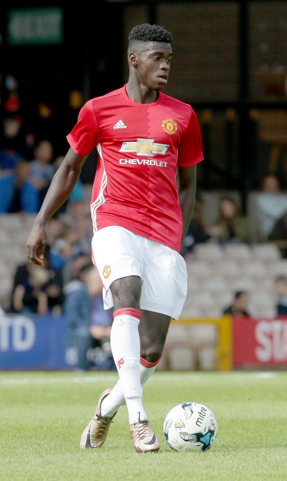 Axel Tuanzebe is regarded as the brightest prospect in Man United youth team