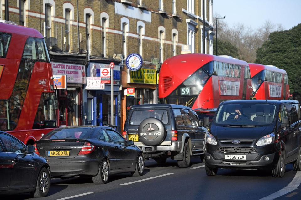  Petrol and diesel-engine vehicles emit several types of pollutants