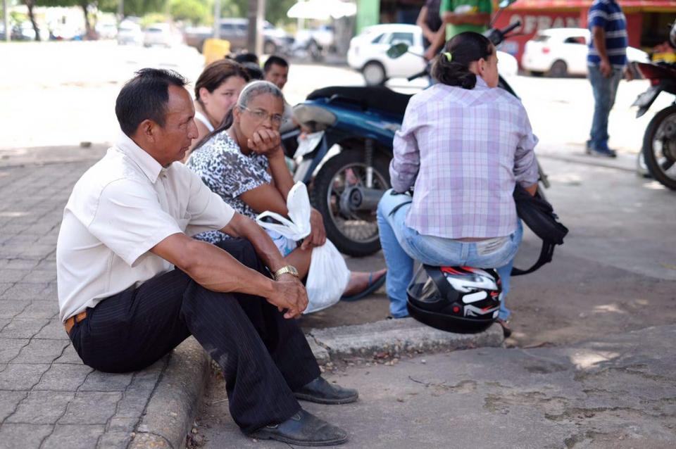  Relatives wait nervously to hear if their loved ones are among the 31 people killed