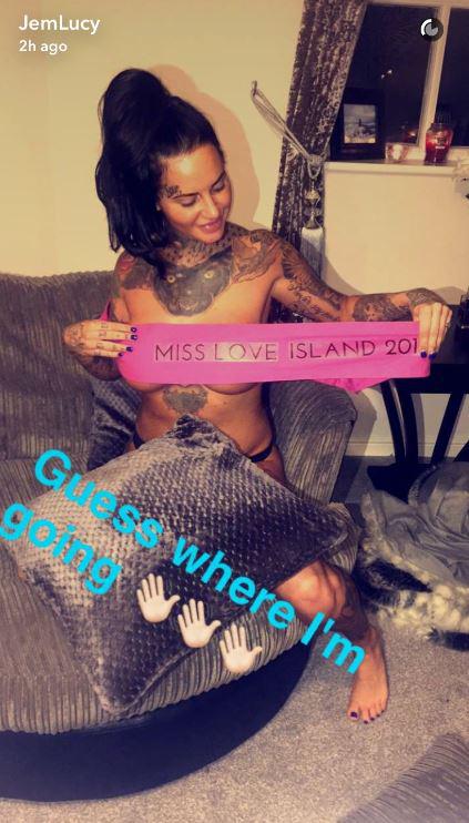  Jemma teased fans that she might enter Love Island 2017