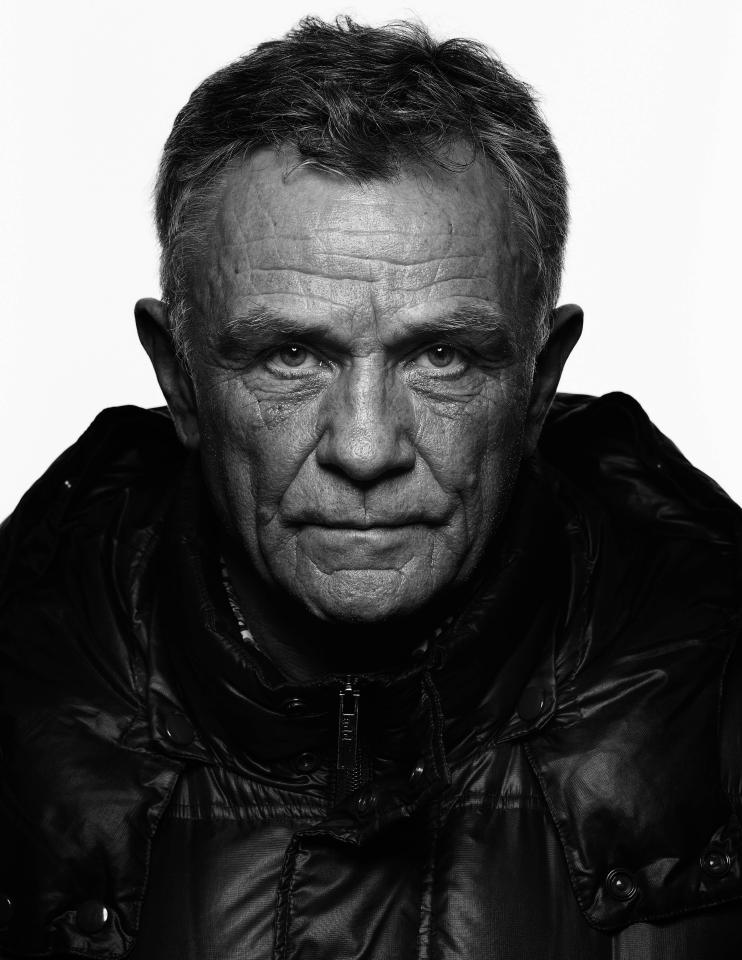  Colin Blainey from the Man United Red Army pictured as part of a series from acclaimed photographer Simon Harsent