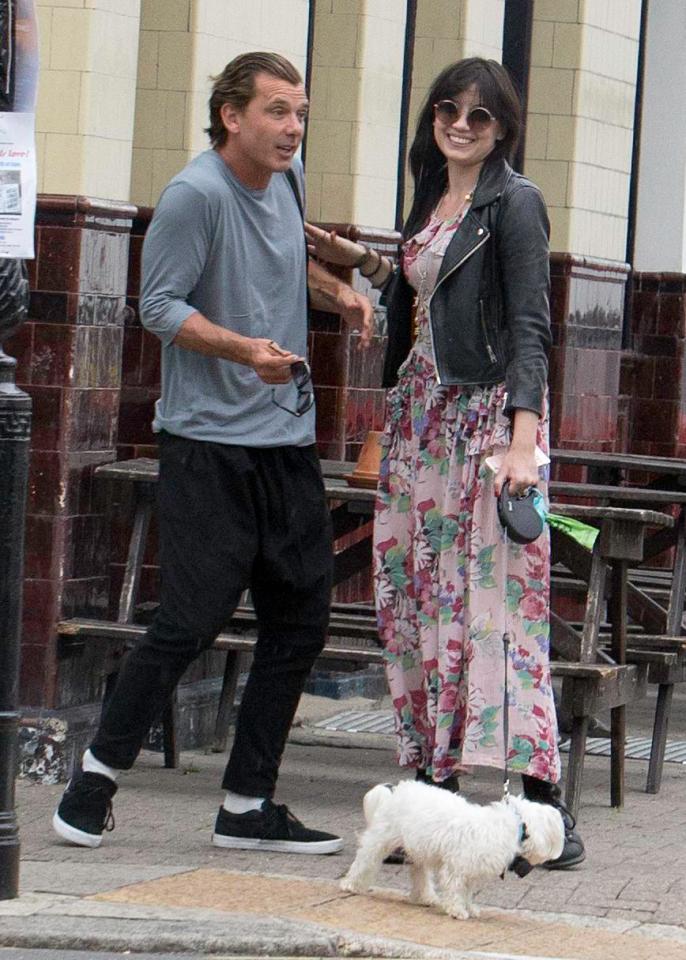  Daisy is seen with her dad out in London