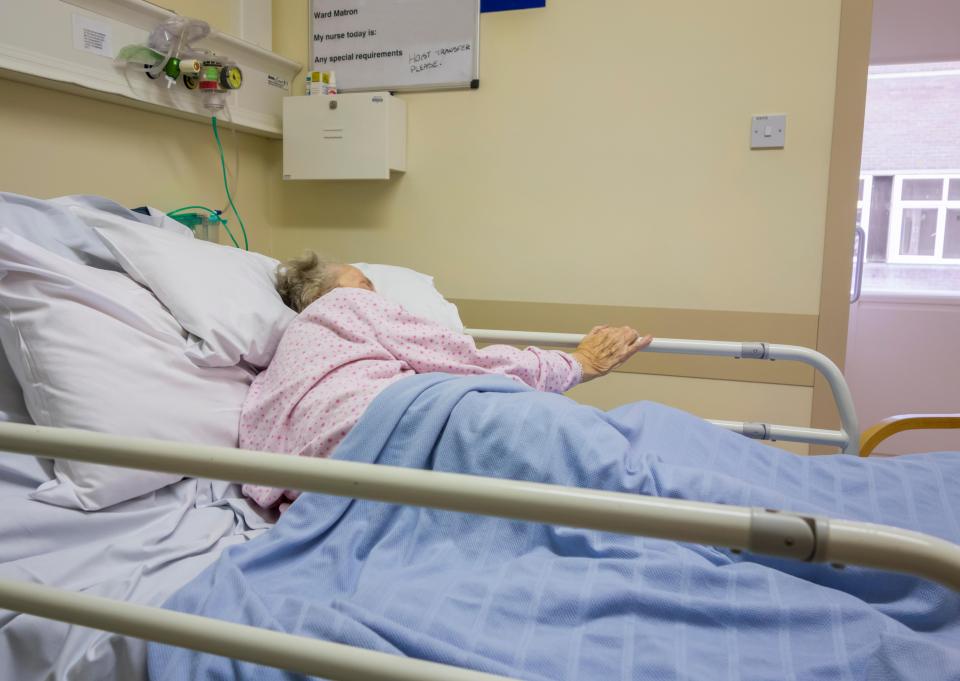  Out of sight ... patients are being “forgotten to death” in a social care scandal that sparked nationwide fury last night