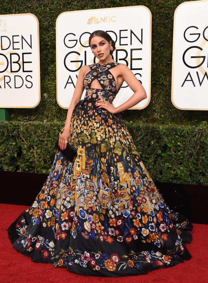  Olivia Culpo wore a couture gown from Zuahir Murad