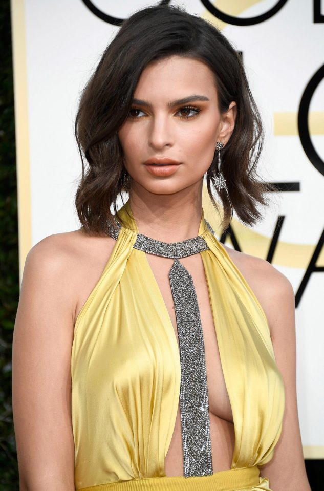  Model Emily Ratajkowski wore a revealing dress by the same designer as Jessica