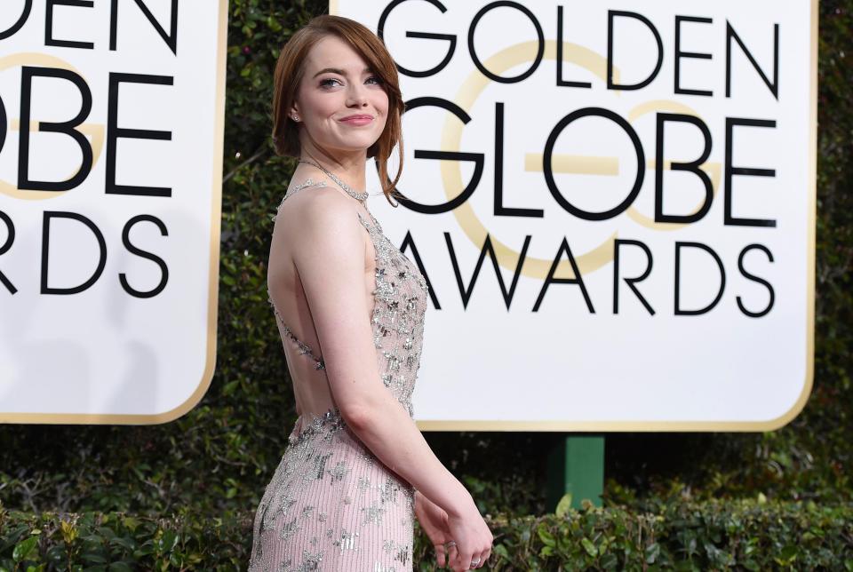  Emma Stone's sheer dress stunned on the red carpet