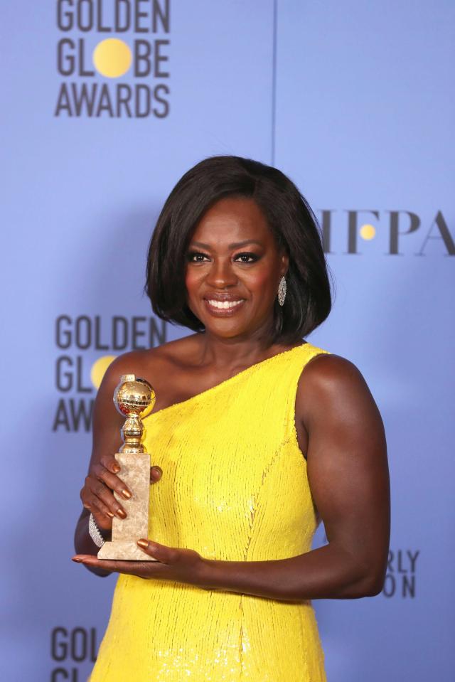  Viola Davis won her acting award for her performance in Fences