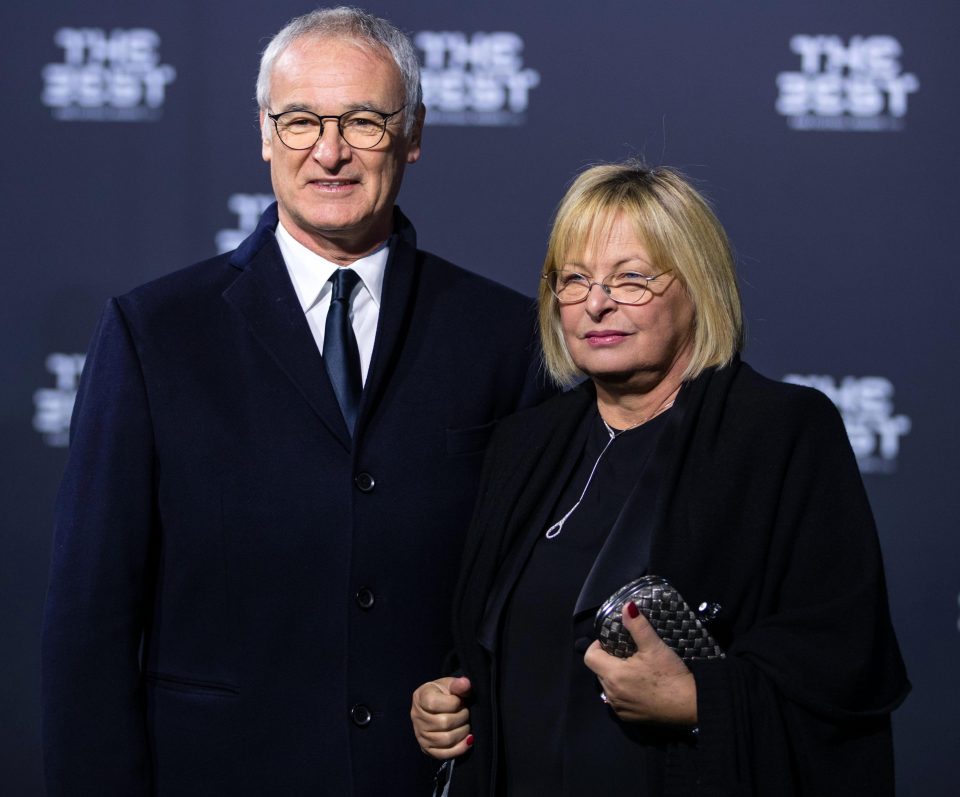 Leicester manager Claudio Ranieri arrives in Zurich as a nominee for Best Fifa Men's Coach award