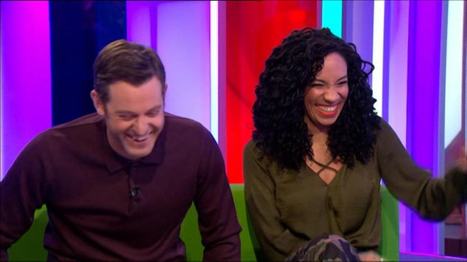  Michelle has said that she enjoys working alongside Matt Baker