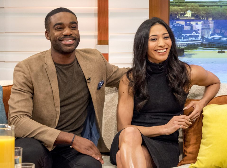  She appeared on Good Morning Britain with Strictly champ Ore Oduba