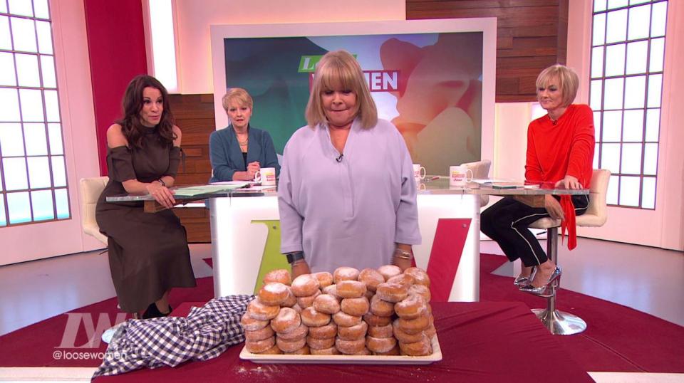  Linda had previously been told she ate the equivalent of 100 doughnuts a month in sugar