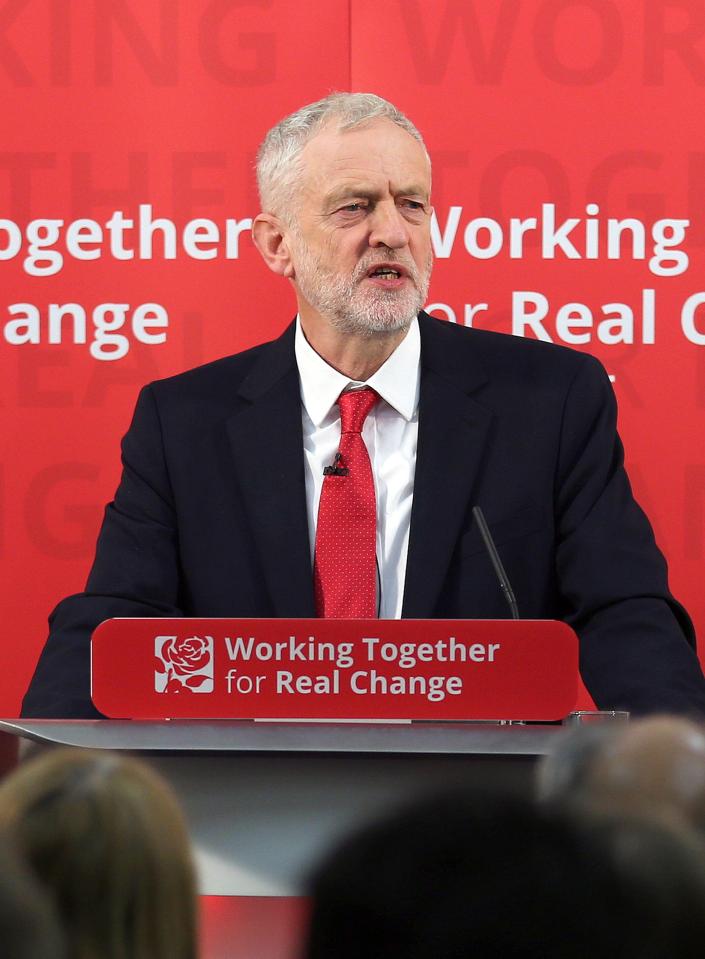  Mr Corbyn said the party were "looking at" the possibility of a maximum wage