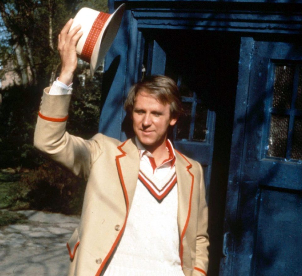  Davison played the fifth Doctor Who