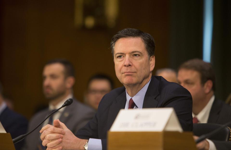  Hearings . . . FBI Director James Comey addresses Senate Armed Services committee