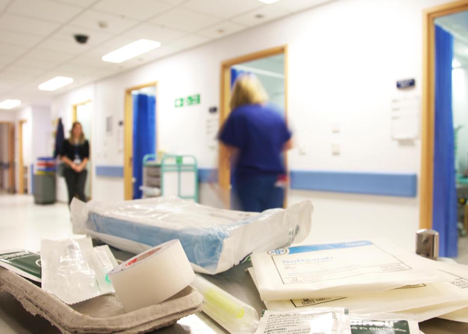  The number stuck in casualty for at least half a day has quadrupled compared to four years ago