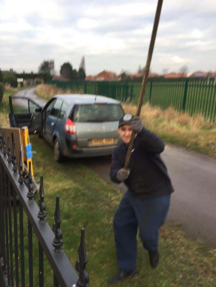  He was allegedly caught trying to steal £6,000 worth of tools from a workshop in Armthorpe, south Yorks