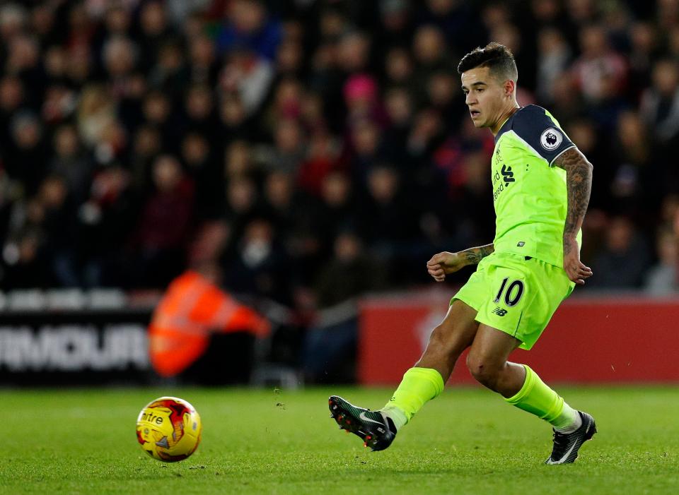  Coutinho is fit to start for Liverpool today against Swansea after two substitute appearances