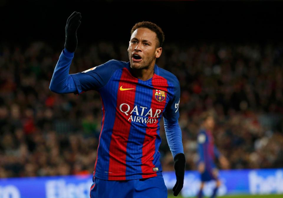 Neymar has been named as the world's most valuable footballer