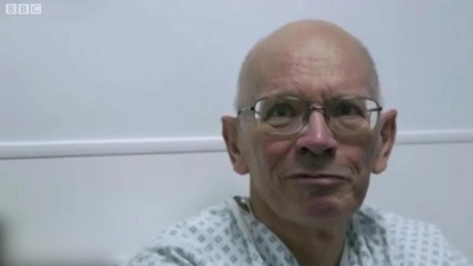  Simon, who is battling cancer, was waiting for an operation in the show