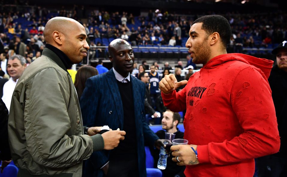  Henry chats to fashion designer Ozwald Boateng and Watford skipper Troy Deeney