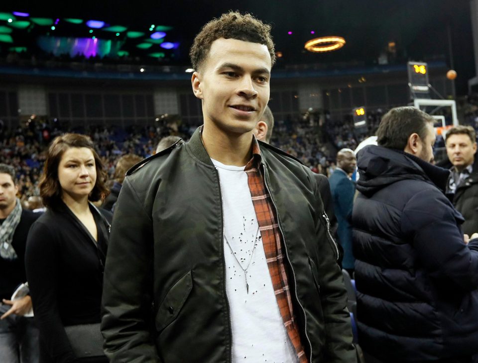  Dele Alli was in attendance as the Nuggets ran riot