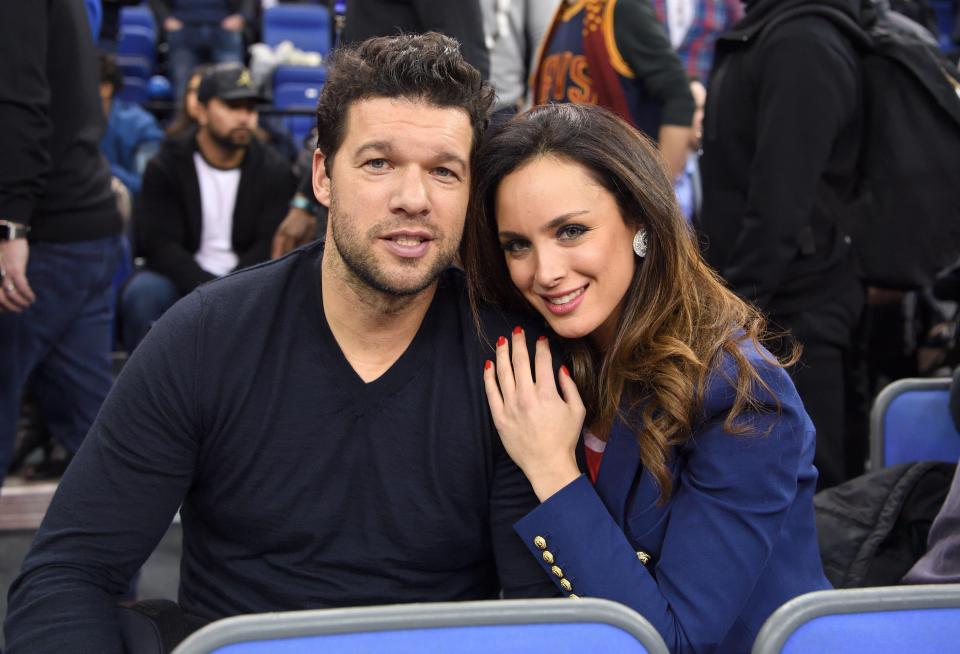  Chelsea legend Michael Ballack and Natasha Tannous