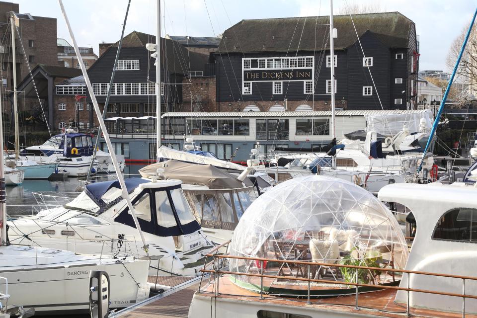  The incredible barge is Britain's most expensive houseboat