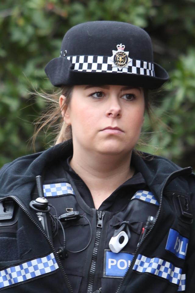 PC Jessie Chick later told a court she had 'never been so scared in [her] life'