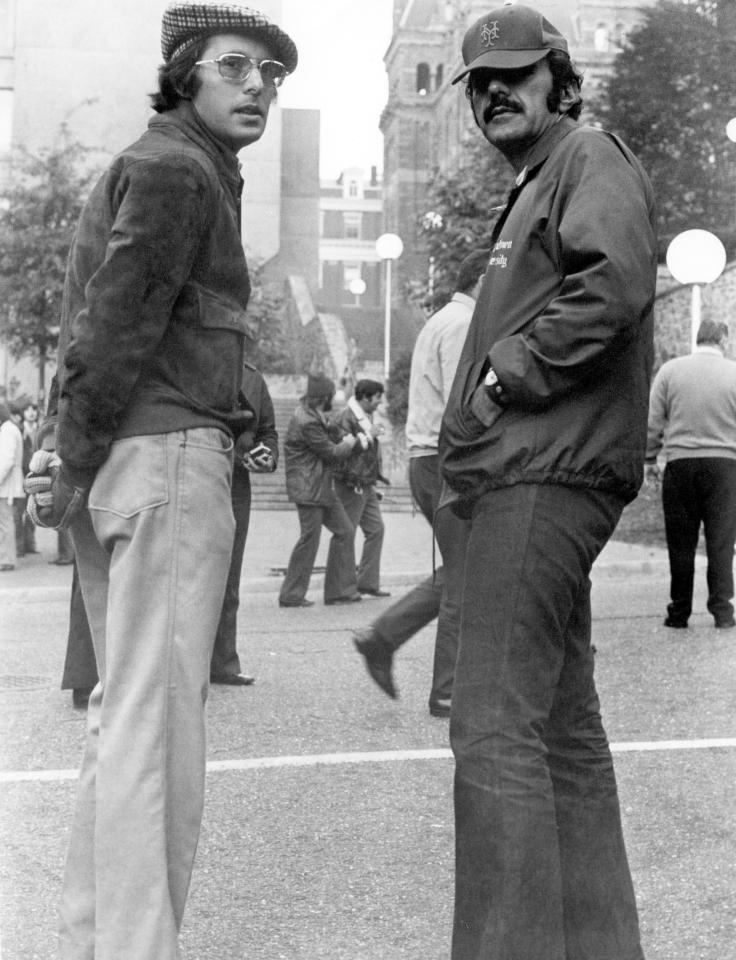  Director William Friedkin and William Peter Blatty together in 1973