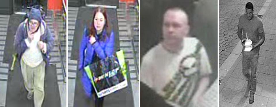  CCTV images of witnesses police still want to speak to will be displayed in Bury