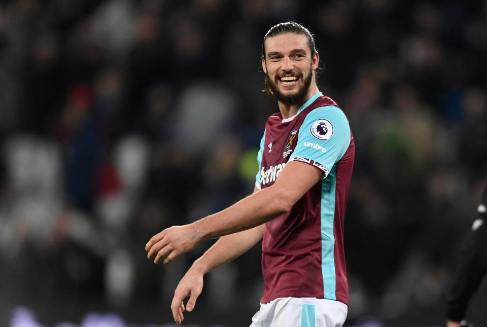 Carroll's resurgence in the front line has helped West Ham pull away from the relegation zone