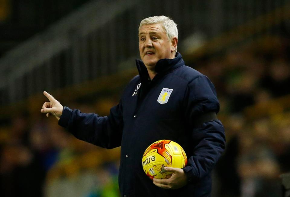  Steve Bruce has begun his overhaul of Villa's midfield